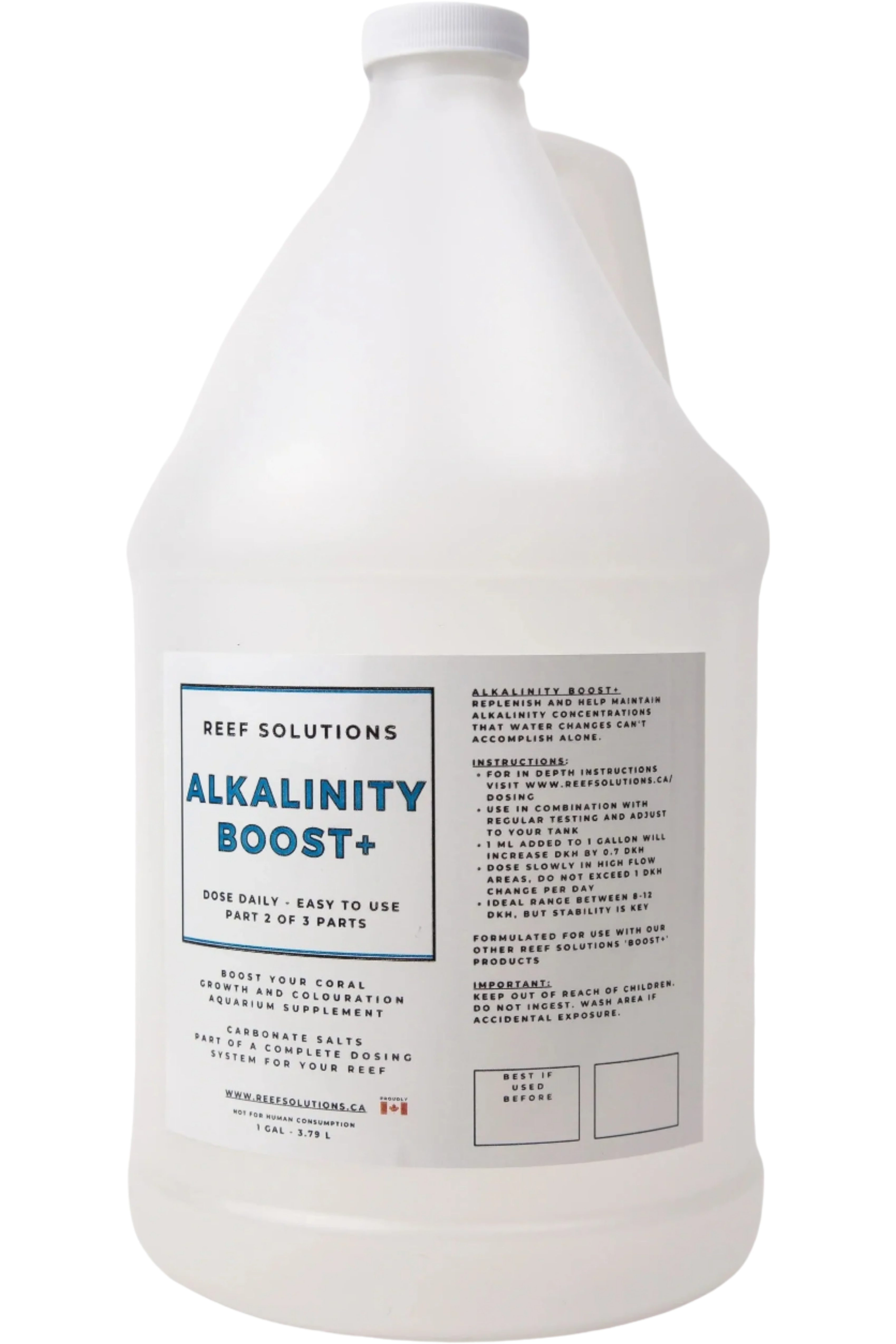 Illustration of Mainstays Reef Alkalinity Products