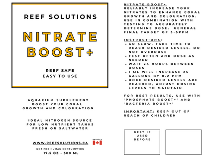 Nitrate Boost+ Nitrogen Supplement - 500 ml