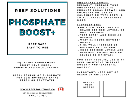 Phosphate Boost+ Phosphorus Supplement - 3.79 L / 1 Gallon
