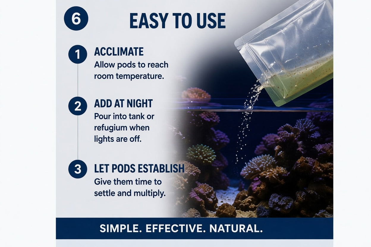 Live Triggers - Tigriopus Californicus Live Copepods - 500 ml